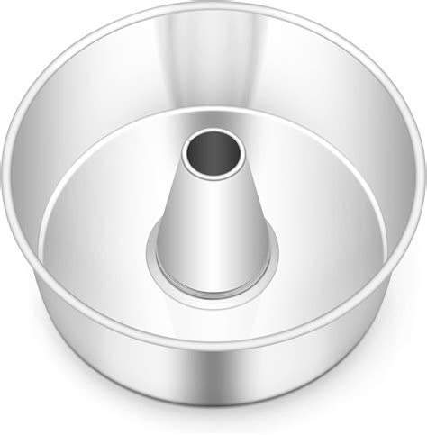 Amazon TeamFar 10inch Angel Food Cake Pan Stainless Steel Cake