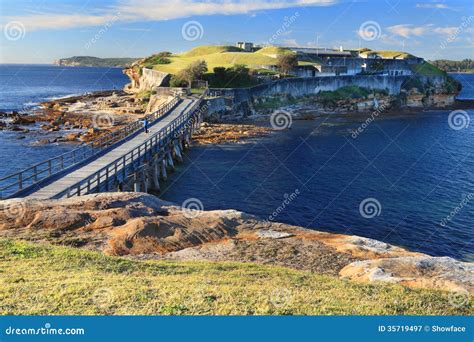 Bare Island Botany Bay Sydney Royalty Free Stock Photography Image