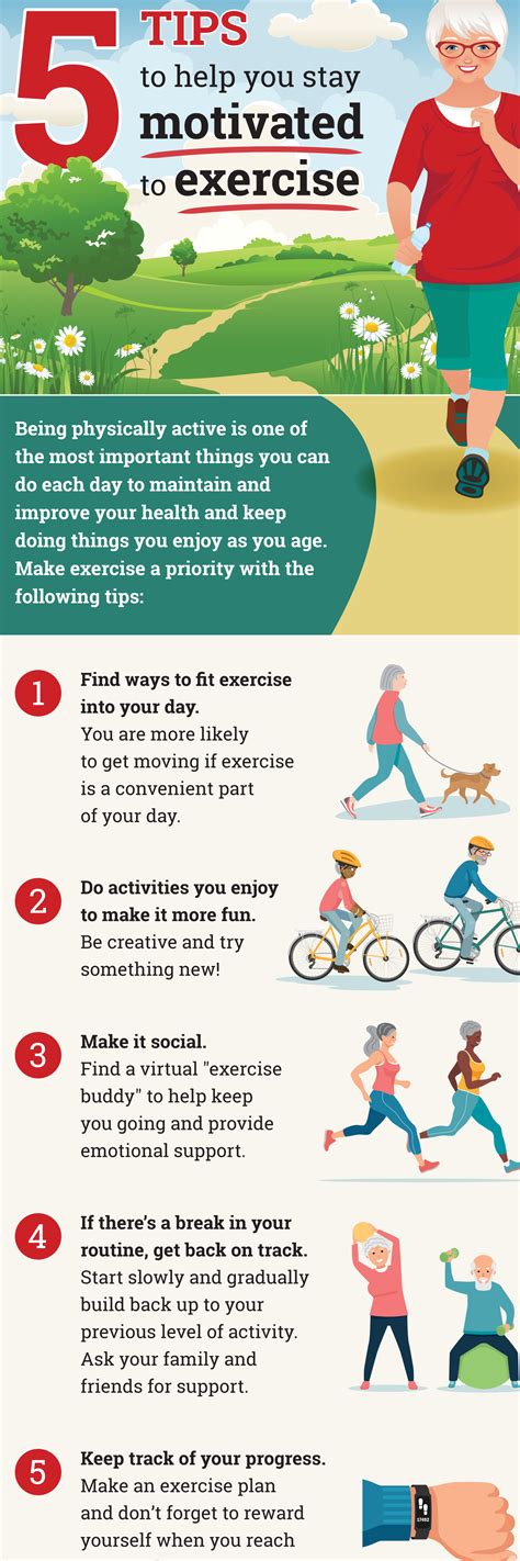 5 Tips to Help You Stay Motivated to Exercise