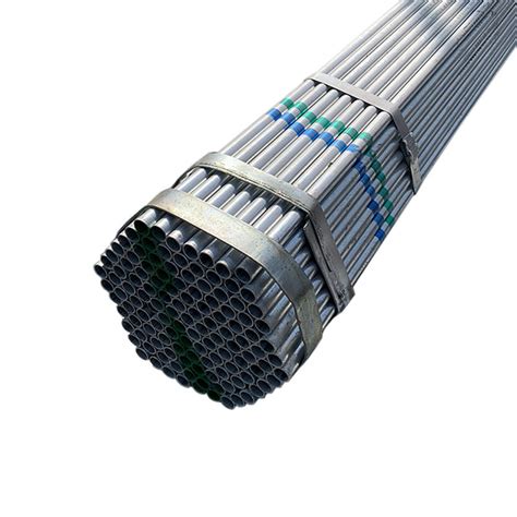 Gi Pipe Steel Pre Galvanized Tube Hot Dip Galvanized Round Steel Pipe For Construction China