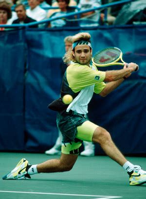 Waka Tennis: andre agassi young