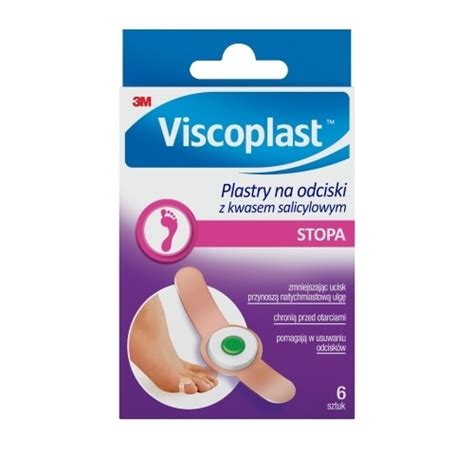 Viscoplast Plastry Na Odciski Z Kwasem Salicylowym Sztuk W Apteka