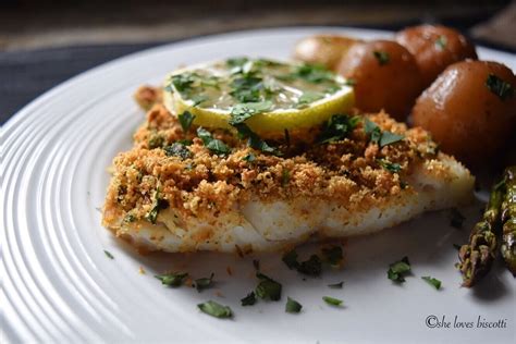 Baked Cod Fish Recipe With Bread Crumbs