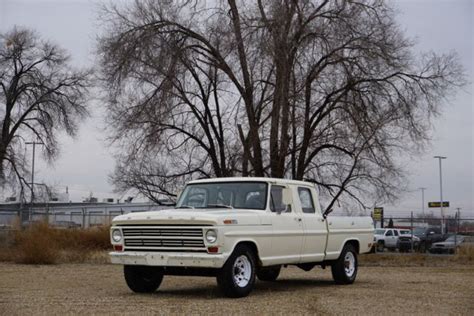 Rare Ford F Crew Cab Original Paint Survivor For Sale Ford