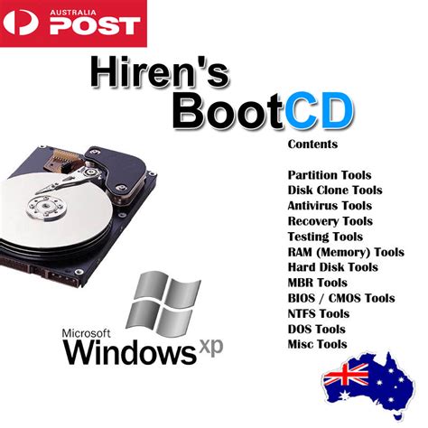 Hiren's Boot CD Computer Repair Software AntiVirus Malware Removal ...