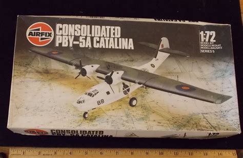 Airfix Pby 5a Consolidated Catalina 172 Scale P Unbuilt Model Kit In