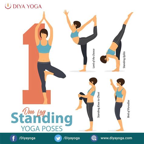 One Leg Standing Yoga Poses To Improve Your Balance Standing Yoga