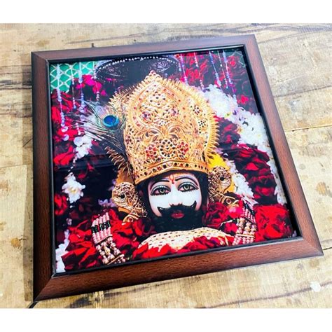 Personalised Khatu Shyam Led Wall Decor Weatherproof