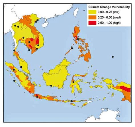 Asia Climate Map