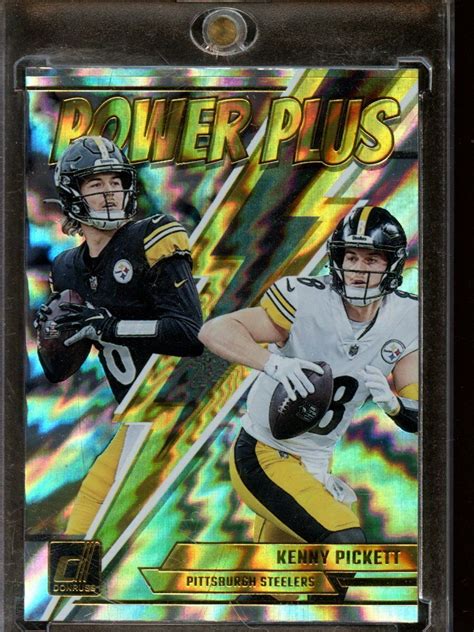 Donruss Pp Kenny Pickett Power Plus Ebay