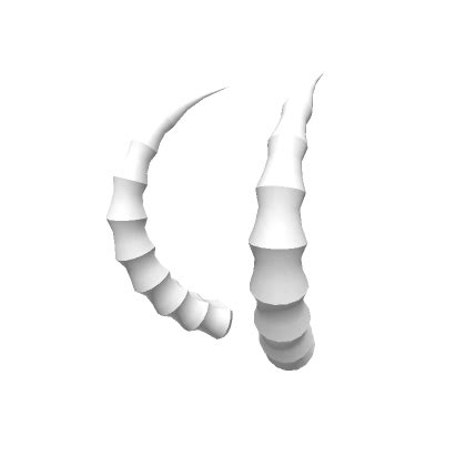 White Krampus Horns Roblox Item Rolimon S