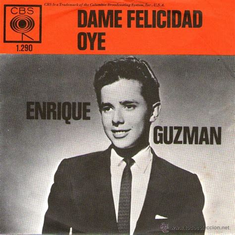 enrique guzman - single vinilo 7’’ - editado en - Comprar Discos Singles Vinilos de Música ...