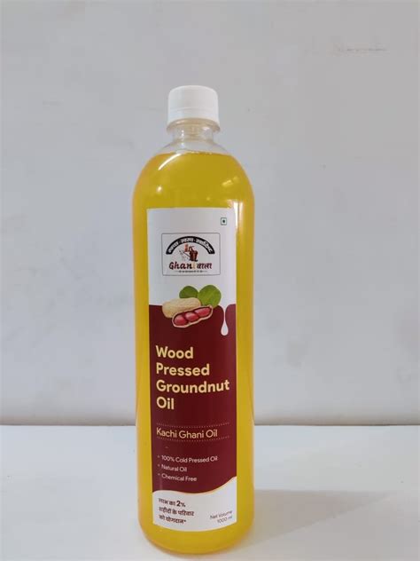 Wood Pressed Groundnut Oil L At Rs Bottle In Neemuch Id