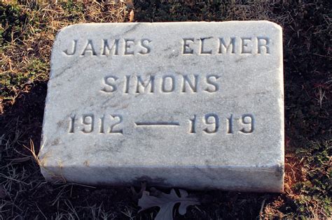 James Elmer Simons Find A Grave Memorial