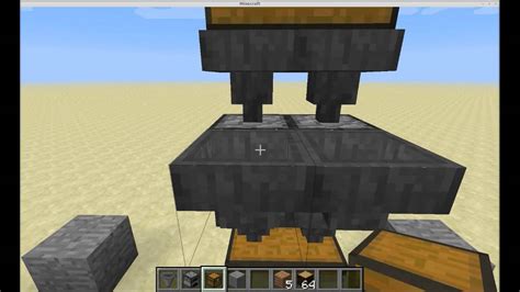 Minecraft Compact Automated Furnace Using Hoppers Youtube