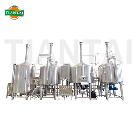 L Steam Heated Four Vessel Draught Beer Fermenting Equipment