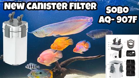 SOBO Canister Filter AQ 907F Canister Filter For 5 Feet Aquarium