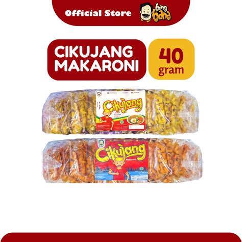 Jual Makaroni Bantat Bantet Pipa Cikujang Macaroni Pack Isi Pcs