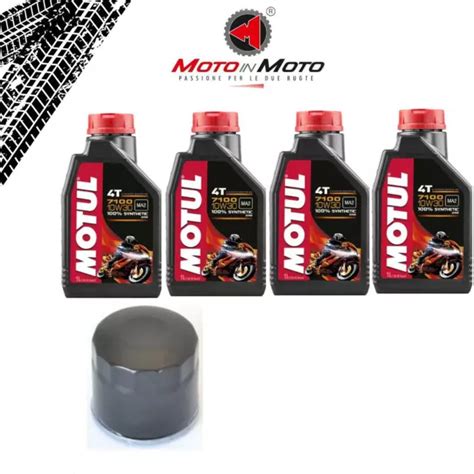 Kit Tagliando Olio Motul W Filtro Z