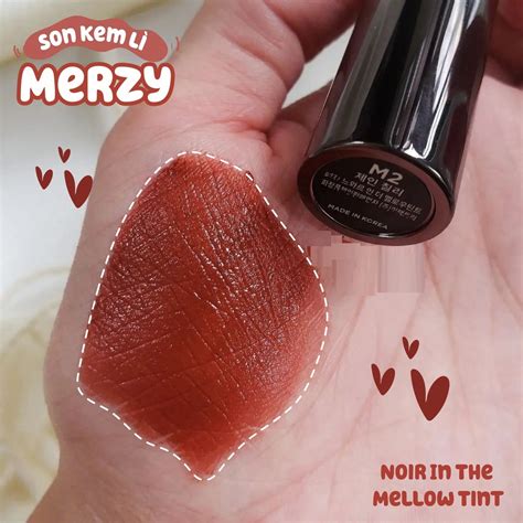 Son Kem Merzy The First Velvet Tint Shopee Vi T Nam