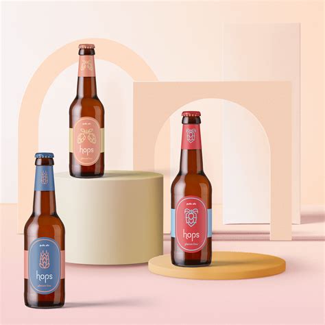 Hops Beer Gluten Free on Behance