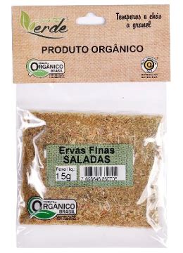 ERVAS FINAS SALADA ORGÂNICA Organicos Verde Natural