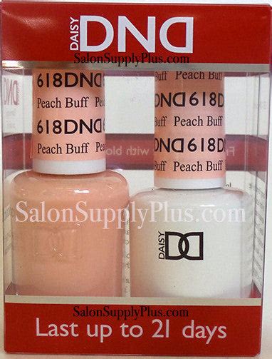 618 Dnd Duo Gel Peach Buff Diva Collection Salonsupplyplus