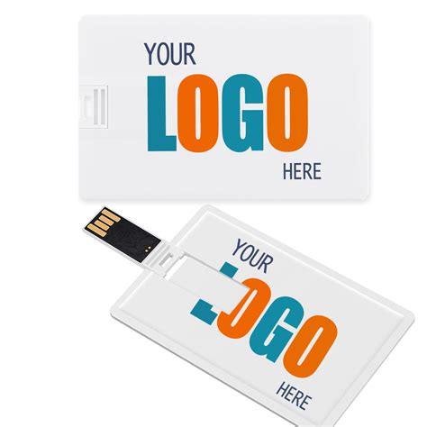 Amazon.com: Custom USB Flash Drive 1GB 100 Pack, Credit Card Shaped USB ...