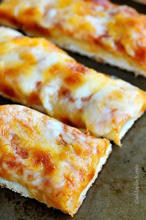 Cheesy Garlic Pizza Sticks Recipe - Add a Pinch