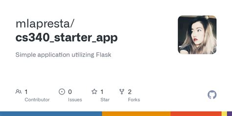 GitHub Mlapresta Cs340 Starter App Simple Application Utilizing Flask