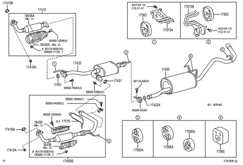 Toyota Tundra Exhaust System Diagram