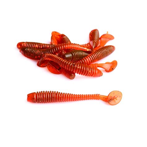 50pcs 4cm 0 7g Soft Silicone Rubber Worms Fishing Lure Artificial