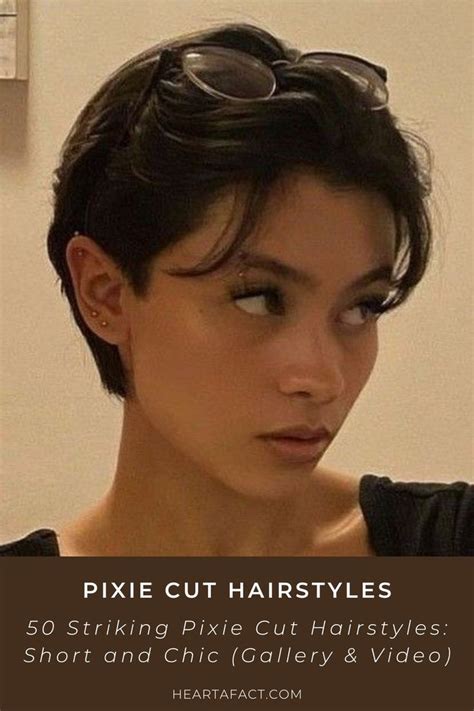 50 Striking Pixie Cut Hairstyles Short And Chic Gallery And Video Heartafact In 2024 Pixie