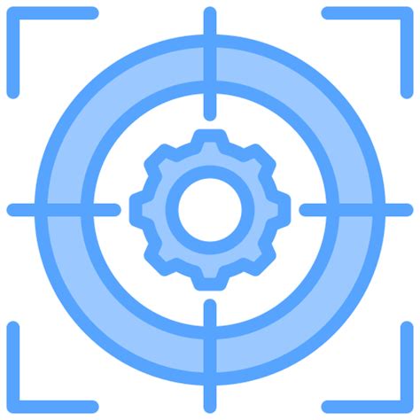 Focus Generic Blue Icon