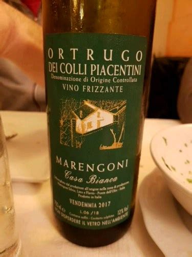 Marengoni Ortrugo Dei Colli Piacentini Frizzante Vivino Us