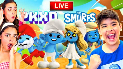 AO VIVO OS SMURFS JOGANDO INSCRITOS A NOVA ATUALIZAÇÃO do PK XD