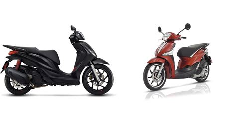 Motorrad Vergleich Piaggio Medley 125 S 2021 Vs Piaggio Liberty 125