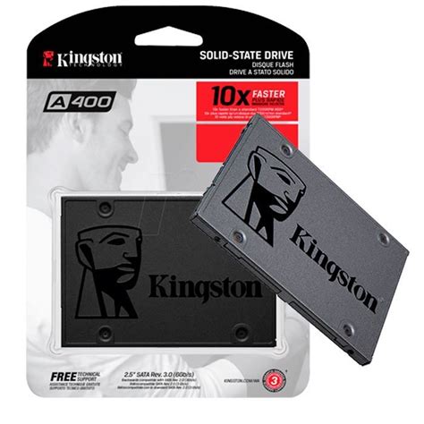 Disco De Estado Solido Kingston A400 240gb Sata