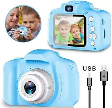 Cámara Fotográfica Digital Infantil Para Niños Fotos Videos Luegopago