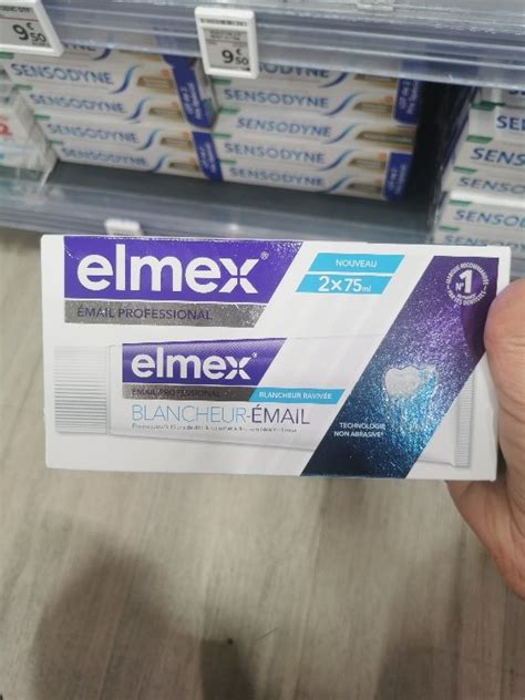 Elmex Dentifrice Protection Professionnel Blancheur Email Bipack X