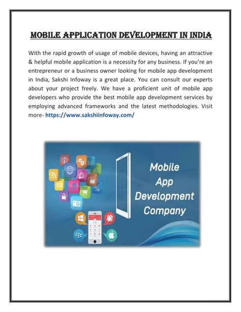 PPT Mobile Application Development In India PowerPoint Presentation