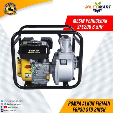 Jual Pompa Alkon Firman Fgp Std Inch Penggerak Bensin Sfe Hp