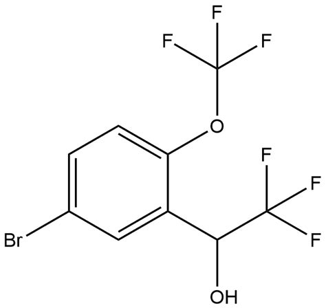 5 Bromo 2 trifluoromethoxy α trifluoromethyl benzenemethanol