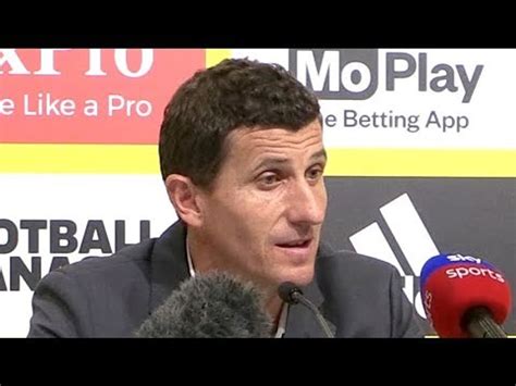 Watford 2 1 Tottenham Javi Gracia Full Post Match Press Conference