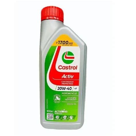 Castrol Activ T W Engine Oil Unit Pack Size Bottle Of Ml At