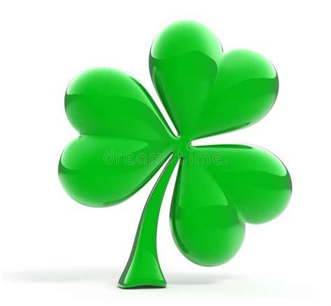 3d Clover Stock Photos Image 12828673