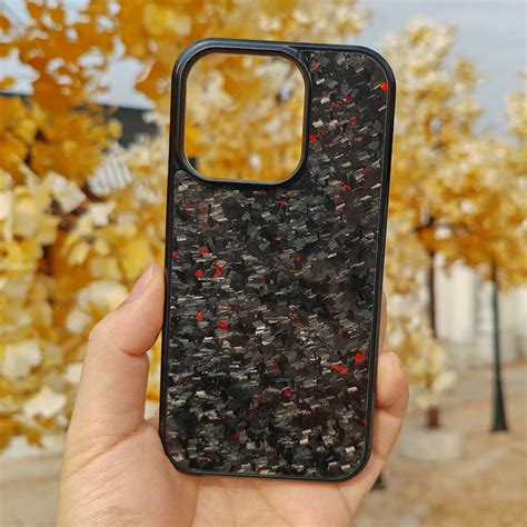 Real Forged Carbon Fiber Case For Iphone 15promax 15plus 15pro 15 14promax 14pro 14 13pro