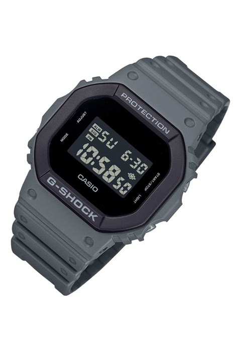 casio  shock dw uu dr digital rubber strap   men