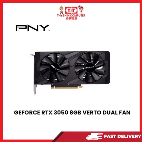 Pny Geforce Rtx Gb Verto Dual Fan Shopee Malaysia