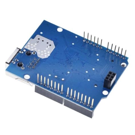 Modulo Ethernet Shield W Mega R Para Arduino Uno Blue